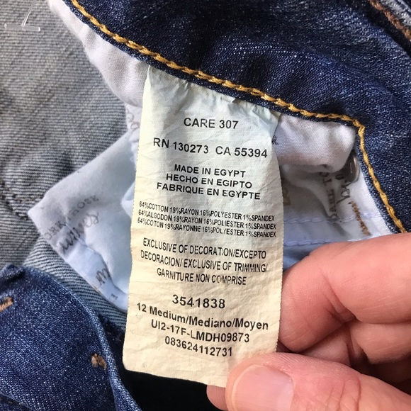 Women’s Lee Modern Series Straight Leg Jeans-sz 12 - Picture 2 of 10